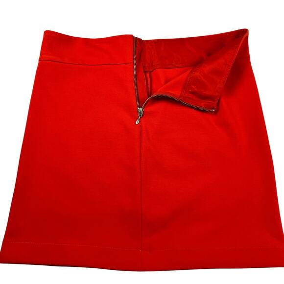Banana Republic Womans 8P W32 Skirt Orange Mini Petite careerwear Bright Bold - Picture 4 of 13